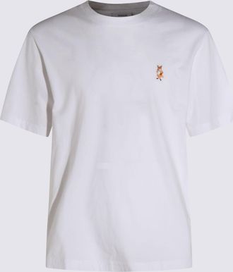 Maison Kitsuné White Cotton T-shirt