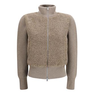 Herno Resort Cardigan - Jackets - Mujer - Marr&oacute;n - L