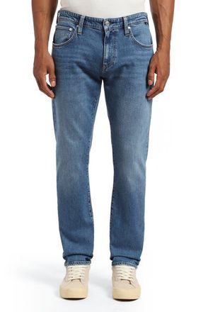Mavi Jake Slim Fit Jeans in Dark Recycled Blue at Nordstrom, Size 33 X 34