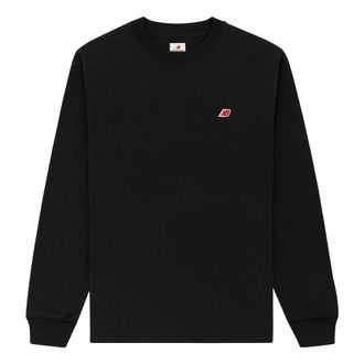 New Balance MADE in USA Core Long Sleeve T-shirt Asia Sizing Black MT21542-BK