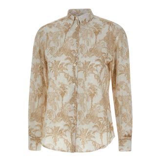 MC2 Saint Barth Shirts, female, Beige, Size: M Meredith Shirt