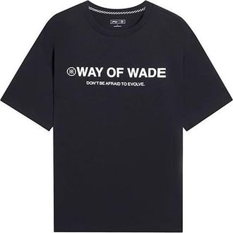 Li-Ning Way Of Wade Graphic T-shirt Black AHSS809-1