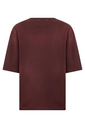 Golden Goose Logo-Embroidered Cotton T-Shirt - Brown