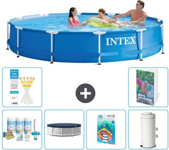Intex Piscina Con Estructura Redonda - 366x76 Cm - 7-piezas S26