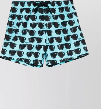 Moschino drawstring swim shorts