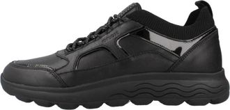 Geox Sneakers D26Nuc 0856K D Spherica - Dames - Sneakers - Zwart - 36 EU - Schoenen
