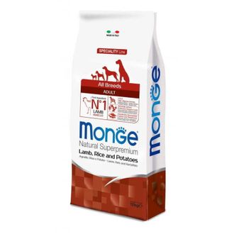 Monge L&iacute;nea Especial Monge Cordero Con Arroz Y Patatas 12kg