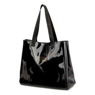 Puma (WMNS) PUMA Core Up L Tote Bag Black 077919-01