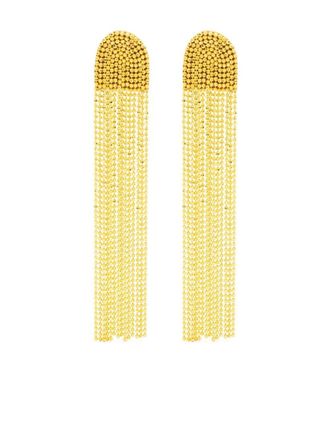 Fabiana Filippi tassel-detail drop earrings - Gold