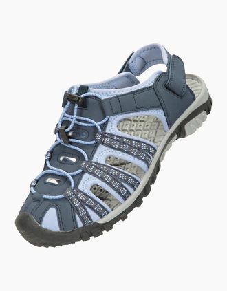 Mountain Warehouse Womens Mountain Warehouse Womens/Ladies Trek Sandals - Blue - Size: 8