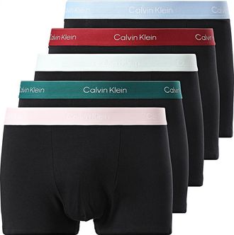 Calvin Klein Onderbroeken 5-Pack Icon Stretch Boxers Zwart