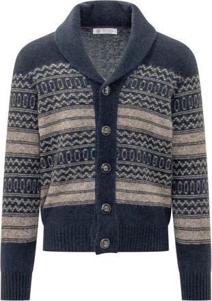 Brunello Cucinelli Hombre, Jerseys, Azul, Talla: XL
