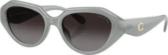 Coach Womens 52 mm Milky Merlot Sunglasses