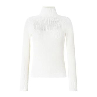 Genny Mujer, Jerseys, Blanco, Talla: XS