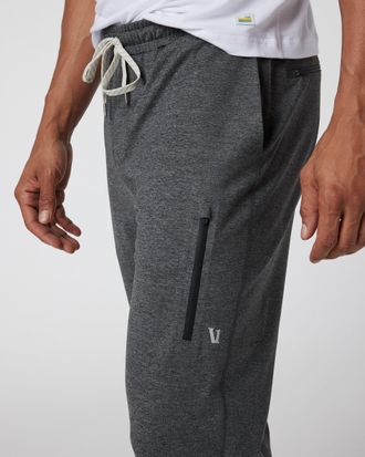 Vuori Clothing Sunday Performance Jogger Pants | Charcoal Heather | XS, Size Extra Small