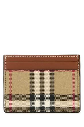 Burberry Printed Canvas Card Holder