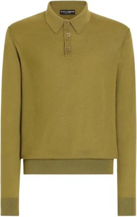 Dolce & Gabbana Dolce & Gabbana Maglioni - - Tops - Uomo - Verde - M