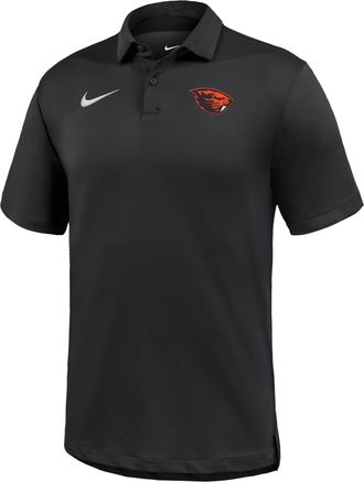 Nike Oregon State Nike Mens Dri-FIT College Tour Polo in Black | M51839E169ORST-BLK