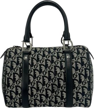 Dior Pre-owned Dior Mini Diorissimo Trotter Canvas Boston Bag Ladies BV8AC7YN70KQNCUX