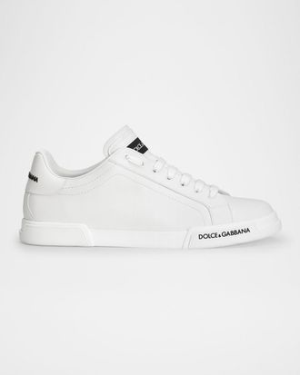 Dolce & Gabbana Men & apos;s Leather Low-Top Sneakers
