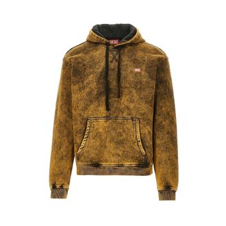 Diesel Sudadera S-Normy-Raw - Sweatshirts & Hoodies - Hombre - Marr&oacute;n - M