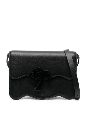 Palm Angels Palm Beach tonal shoulder bag - Black