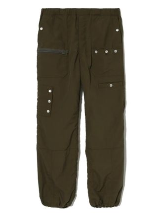 Undercover Cargo broek met contrasterende zak - Groen