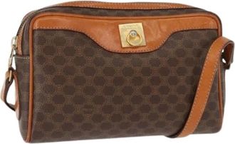 Celine Pre-owned Cross Body Bags, female, Brown, Size: ONE SIZE Pre-owned Plastic Crossbody Bag