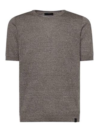 Fay Linen And Cotton T-Shirt