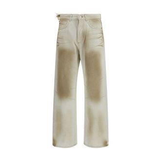 Magliano Beige Katoenen Jeans Denim