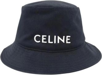 Celine Pre-owned Accessories, male, Black, Size: ONE SIZE Pre-owned Hat