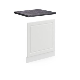 Vicco Panel Frontal R-line, Blanco Casa De Campo, 60 Cm, Et Antracita, Vicco