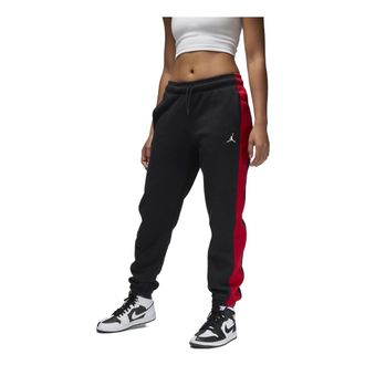Nike Jordan (WMNS) Air Jordan Brooklyn Sweatpants Black Red White FB5171-010