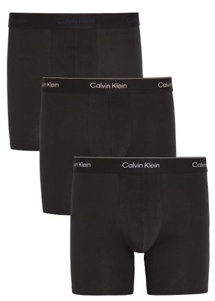 Calvin Klein Icon Stretch-cotton Boxer Briefs - set of Three - Black - XL