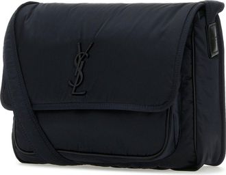 Saint Laurent Dkblueberrynero Z_new Soft Nylongoya Lux Borse A Tracolla Bag
