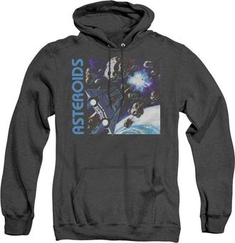 Gildan Atari 2600 Asteroids Adult Heather Hoodie