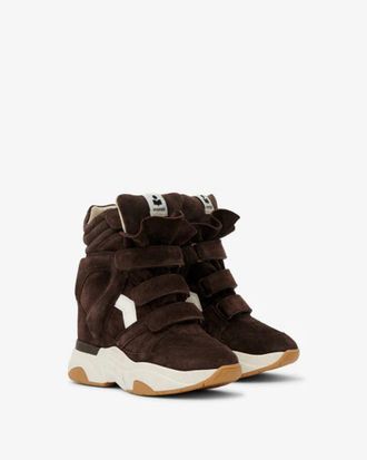 Isabel Marant Basketball IM H26 Sneaker - Brown