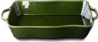 Certified International Verde Large Rectangular Baker