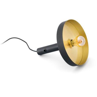 Faro Barcelona Whizz L&aacute;mpara Port&aacute;til Negro Y Oro 20162