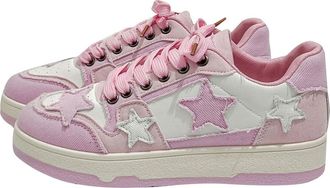 Generic Ladies Orthopedic Trainers Platform Running Shoes Womens Flat Outdoor Canvas Matching Casual Shoes Walking Sneakers Womens Ladies Sneakers Size 8 (Pin