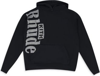 Rhude Black Kith Hoodie