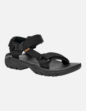 Teva Mens Teva Mens Terra FI 5 Universal Walking Sandals - Black - Size: 12
