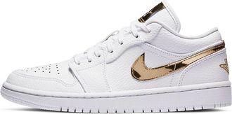 Nike Jordan (WMNS) Air Jordan 1 Retro Low White Metallic Gold CZ4776-100
