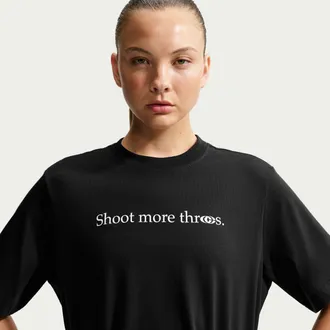 Nike Womens Caitlin Clark Basketball T-Shirt in Black | JA4020-010