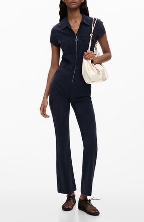 Desigual Denim Jumpsuit in Dark Blue at Nordstrom, Size X-Large