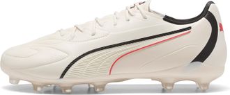 Puma Scarpe da calcio KING 20 MATCH FG/AG unisex, Scarpe, Beige, 40.5