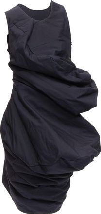 Comme Des Gar&ccedil;ons Comme des Garcons Lumps Bumps circle cut asymmetric dress