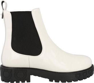 Ferragamo Varsi Patent Leather Bootie