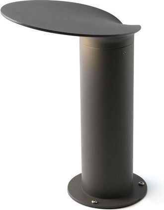 Faro Barcelona Faro Barcelona - Faro Lotus - Outdoor led Dark Grey Bollard Pedestal Lamp 18W 3000K IP65