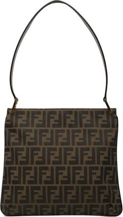 Fendi Pre-owned Fendi Zucca Canvas Shoulder Bag Ladies Y4HBHLPN5L1SZEF3